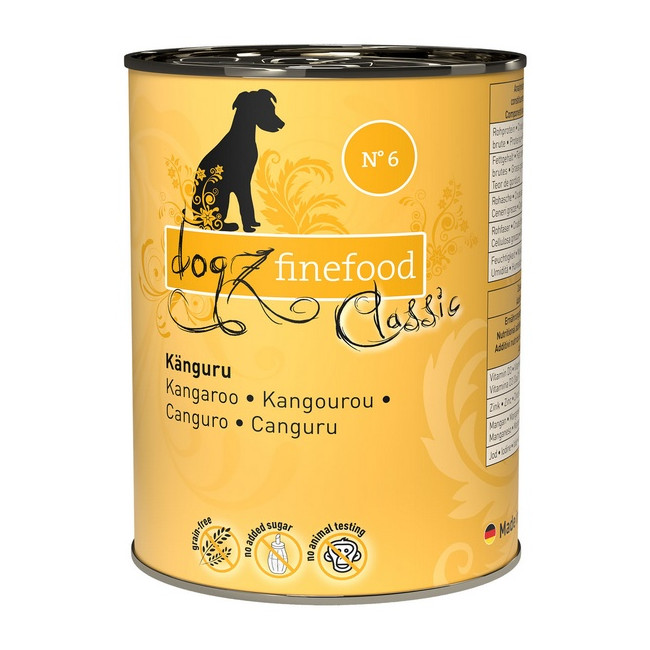 Dogz Finefood Classic N.06 Kangur puszka 400g