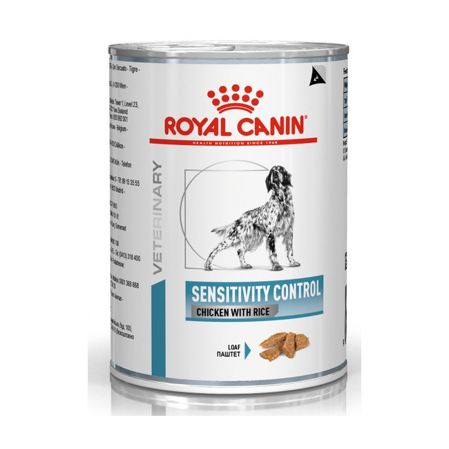 Royal Canin Veterinary Diet Canine Sensitivity Control kurczak i ryż puszka 410g
