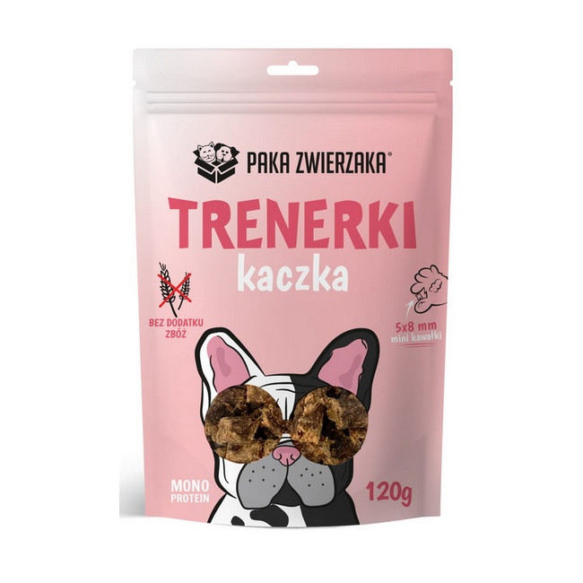 Paka Zwierzaka Trenerki Kaczka 120g