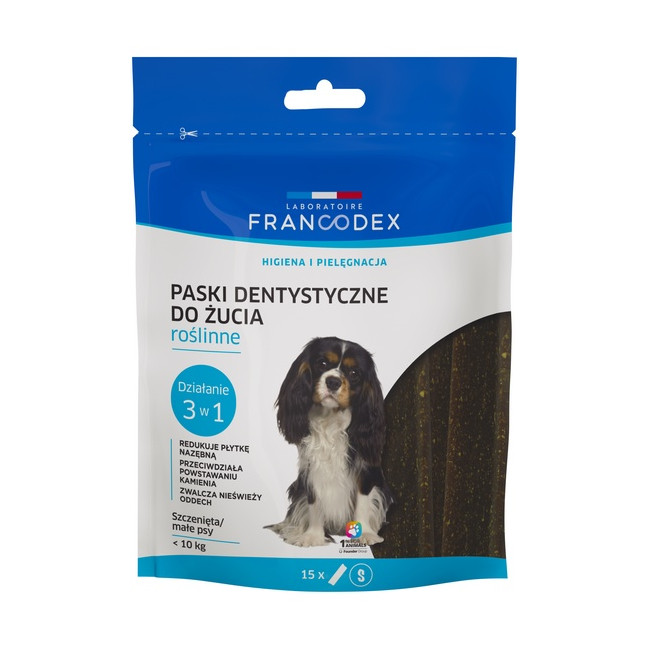 Francodex Paski Dental S 15szt 228g [FR179610]