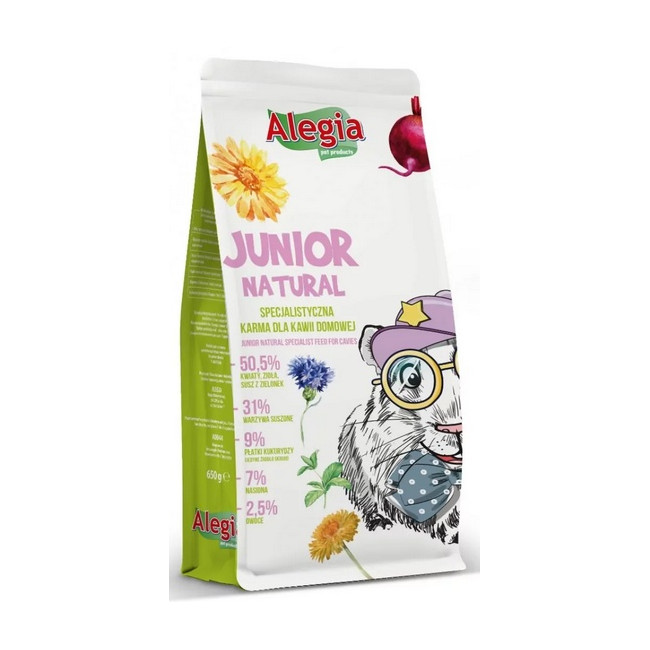 Alegia Junior Natural dla kawii domowej 650g