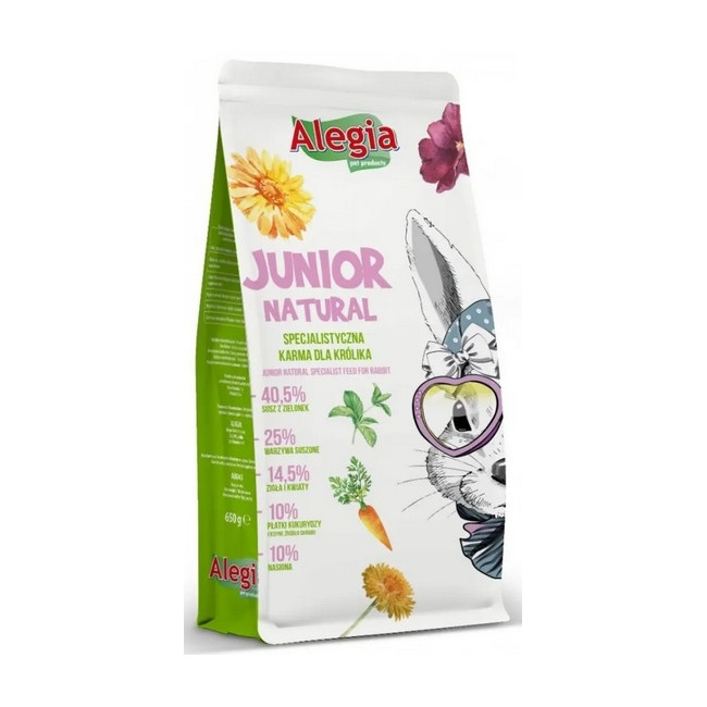 Alegia Junior Natural dla królika 650g
