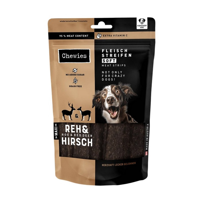 Chewies Meat Strips Soft Maxi Sarna & Jeleń 150g