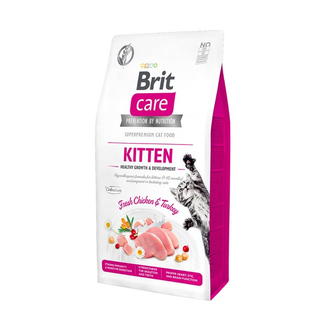Brit Care Cat Grain Free Kitten Healthy Growth & Development 400g
