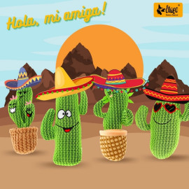 Dingo Zabawka dla psa - Kaktus Familia 20cm