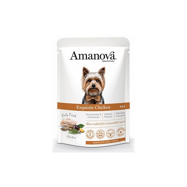 Amanova Dog Adult Exquisite Chicken - kurczak saszetka 300g [P03]