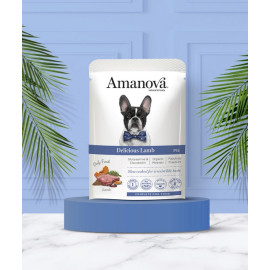 Amanova Dog Adult Delicious Lamb - jagnięcina saszetka 300g [P15]