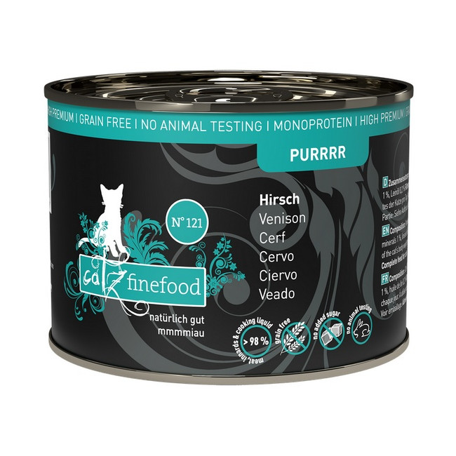 Catz Finefood Purrrr N.121 Jeleń puszka 200g