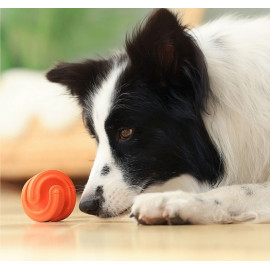 PetDreamHouse Zabawka gumowa Geo-Hex pomarańczowa