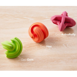 PetDreamHouse Zabawka gumowa Geo-Hex błękitna