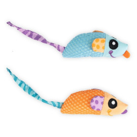 Petstages Myszki bliźniaczki z kocimiętką PS327