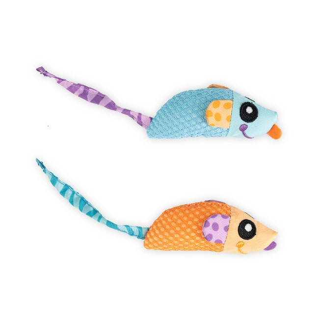 Petstages Myszki bliźniaczki z kocimiętką PS327