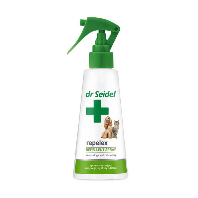 Dr Seidel Repelex - Płyn utrzymujący psy i koty z daleka 100ml