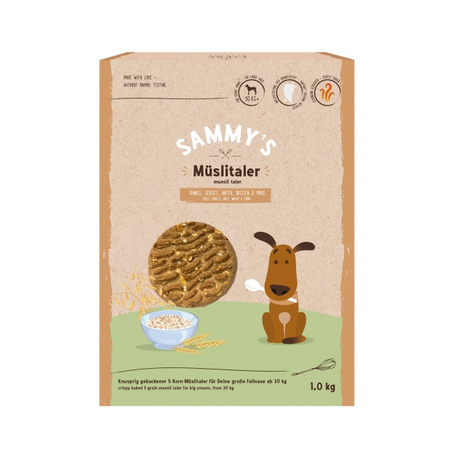 Sammy's Muesli Taler Ciasteczka 1kg