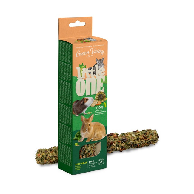 Little One Zielona Dolina Bezzbożowy baton z warzywami 160g