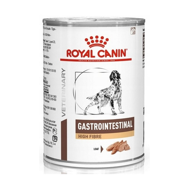 Royal Canin Veterinary Diet Canine Gastrointestinal High Fibre puszka 400g