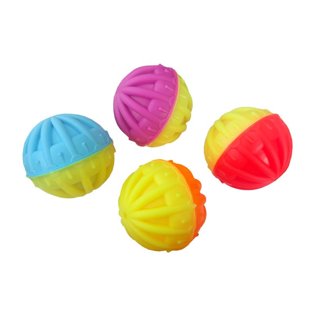 Sum-Plast Zabawka Piłka z gwizdkiem nr4 8cm