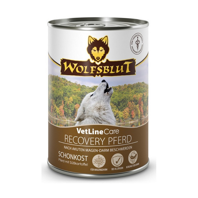 Wolfsblut Dog VetLine Care Recovery Horse - konina puszka 395g