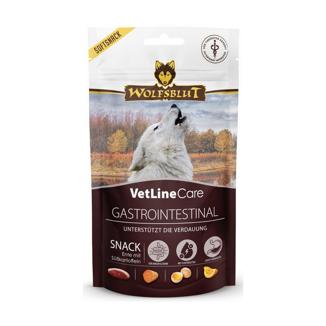 Wolfsblut Dog VetLine Snack Gastrointestinal - kaczka i bataty 100g