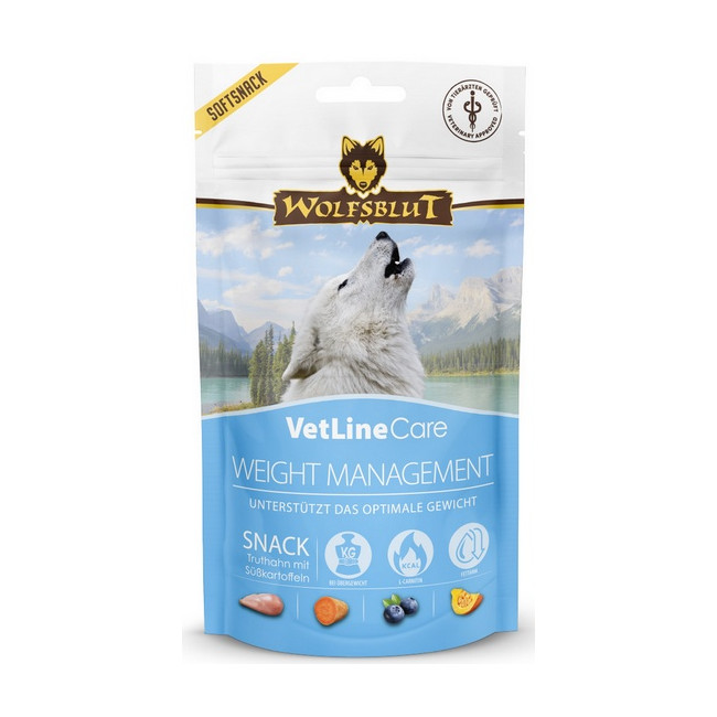 Wolfsblut Dog VetLine Snack Weight Management - indyk i bataty 100g
