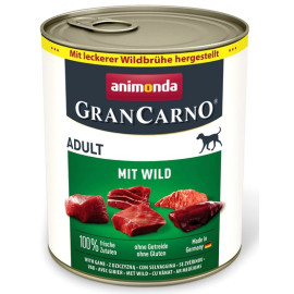 Animonda GranCarno Original Adult Wild Dziczyzna puszka 800g