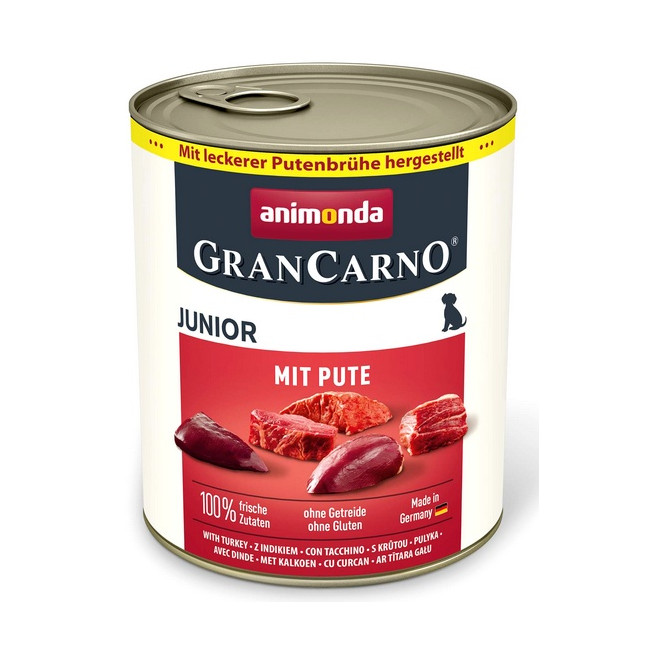 Animonda GranCarno Original Junior Pute Indyk 800g