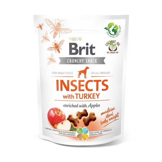 Brit Care Dog Crunchy Cracker Insect & Turkey 200g