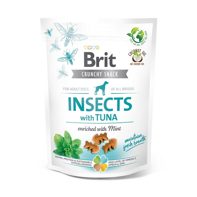 Brit Care Dog Crunchy Cracker Insect & Tuna 200g