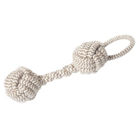 Dingo Zabawka dla psa - Kość z rączką beżowa