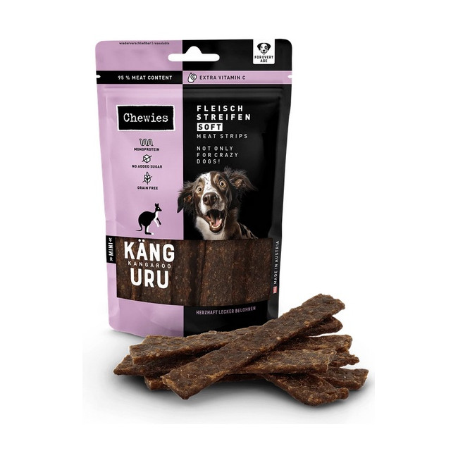 Chewies Meat Strips Soft Mini Kangur 70g