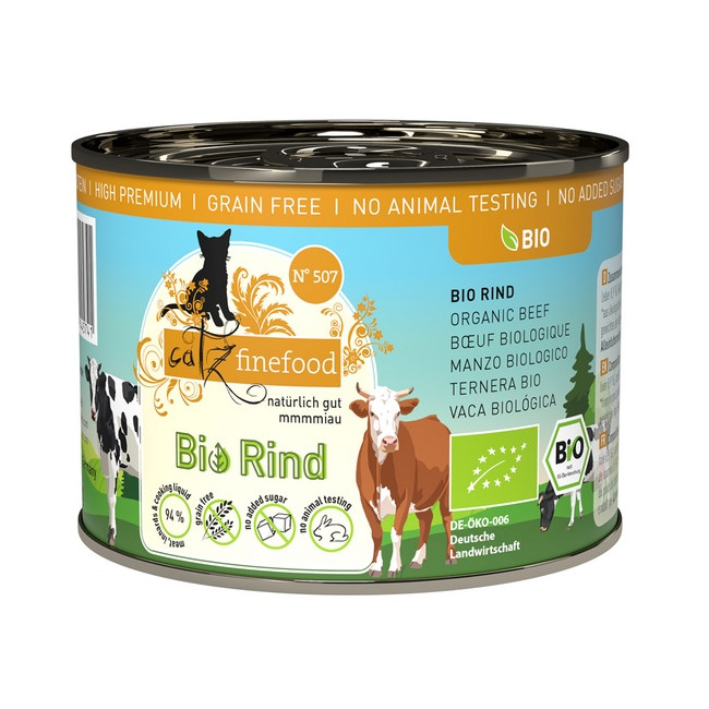 Catz Finefood Bio N.507 Wołowina puszka 200g