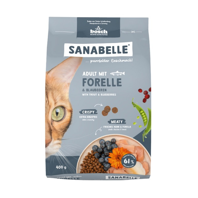 Sanabelle Adult Forelle - z pstrągiem 400g