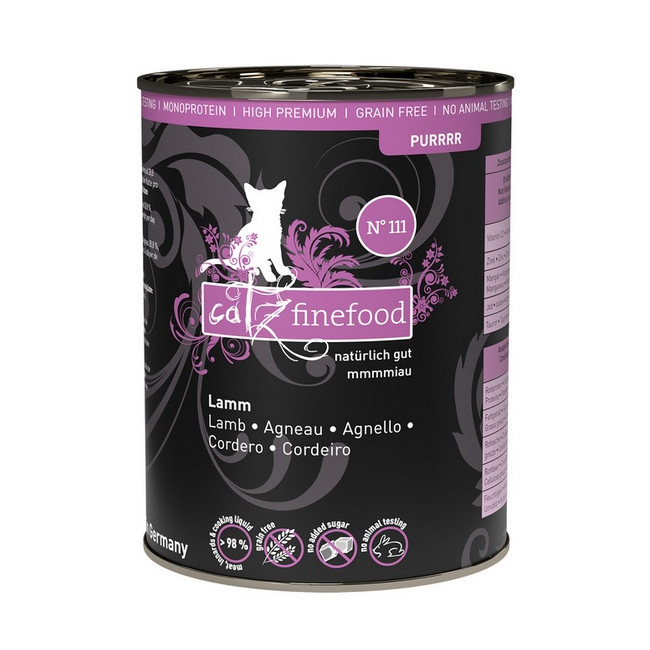 Catz Finefood Purrrr N.111 Jagnięcina puszka 400g