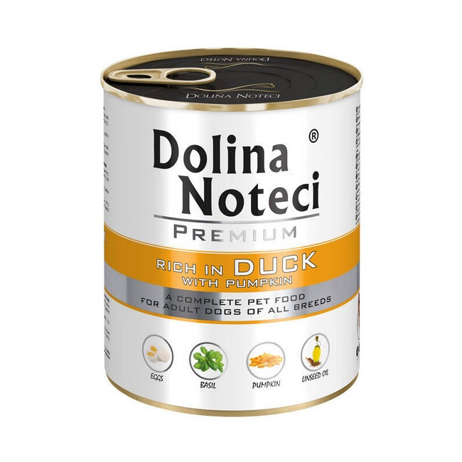 Dolina Noteci Premium Pies Kaczka i dynia puszka 800g