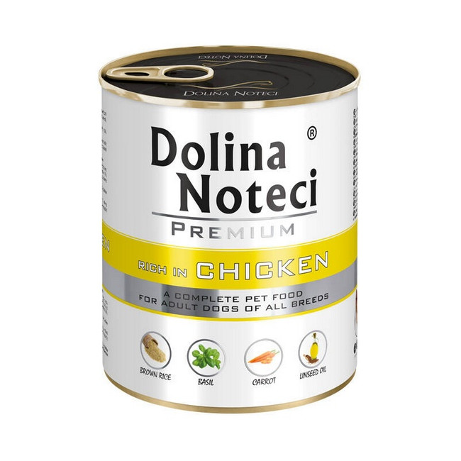Dolina Noteci Premium Pies Kurczak puszka 800g