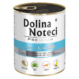 Dolina Noteci Premium Pies Jagnięcina puszka 800g