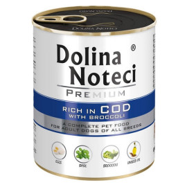 Dolina Noteci Premium Pies Dorsz i brokuły puszka 800g