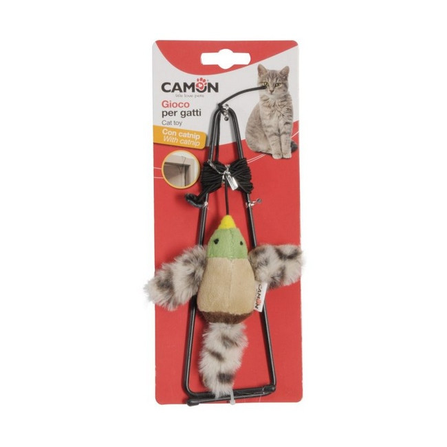 Camon Cat Toy Matatabi ptak z kocimiętką 10cm