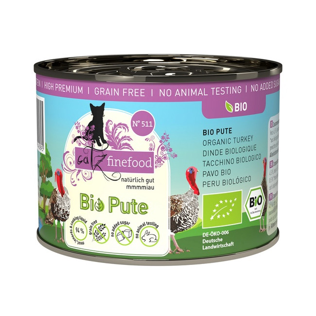 Catz Finefood Bio N.511 Indyk puszka 200g