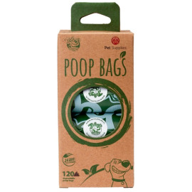 Toby's Choice Ekologiczne (degradowalne) bezzapachowe worki na odchody 120szt