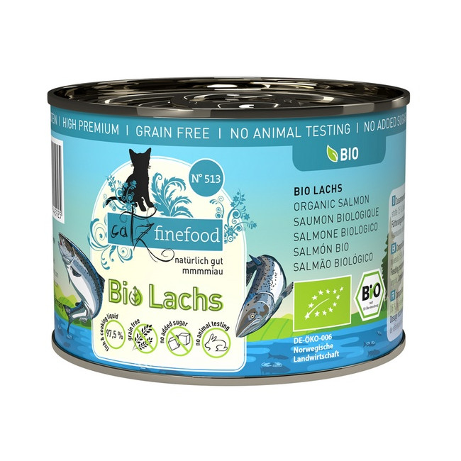 Catz Finefood Bio N.513 Łosoś puszka 200g