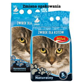 Miluś Standard żwir zbrylający bentonitowy 5L