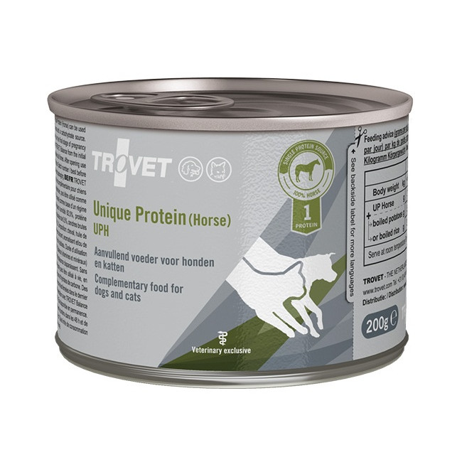 Trovet Unique Protein UPH Konina dla psa i kota puszka 200g