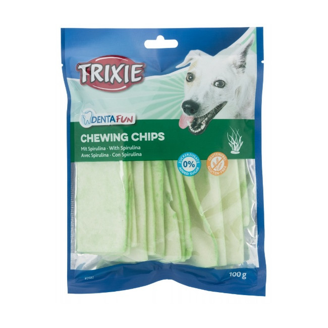 Trixie DentaFun Paski do żucia z algami 100g [2682]