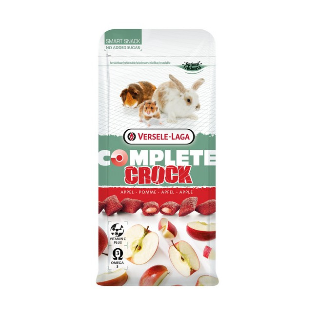 Versele-Laga Crock Complete Apple przysmak z jabłkiem dla gryzoni 50g