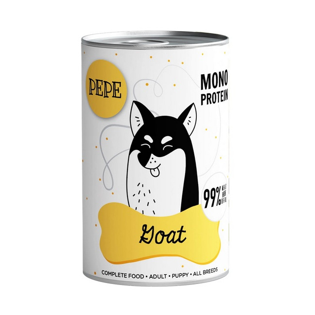 Paka Zwierzaka PEPE Goat (koza) puszka 400g