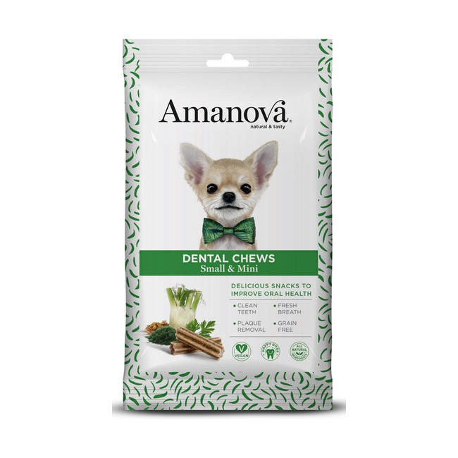 Amanova Dog Dental Chews Small & Mini 110g