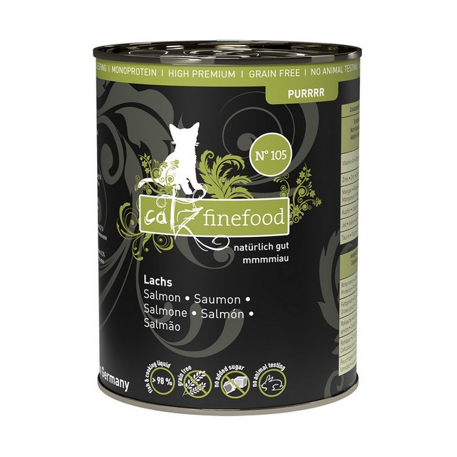 Catz Finefood Purrrr N.105 Łosoś puszka 375g
