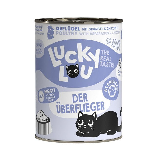 Lucky Lou Lifestage Sterilized Drób puszka 400g