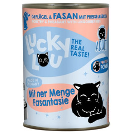 Lucky Lou Lifestage Adult Drób i bażant puszka 400g